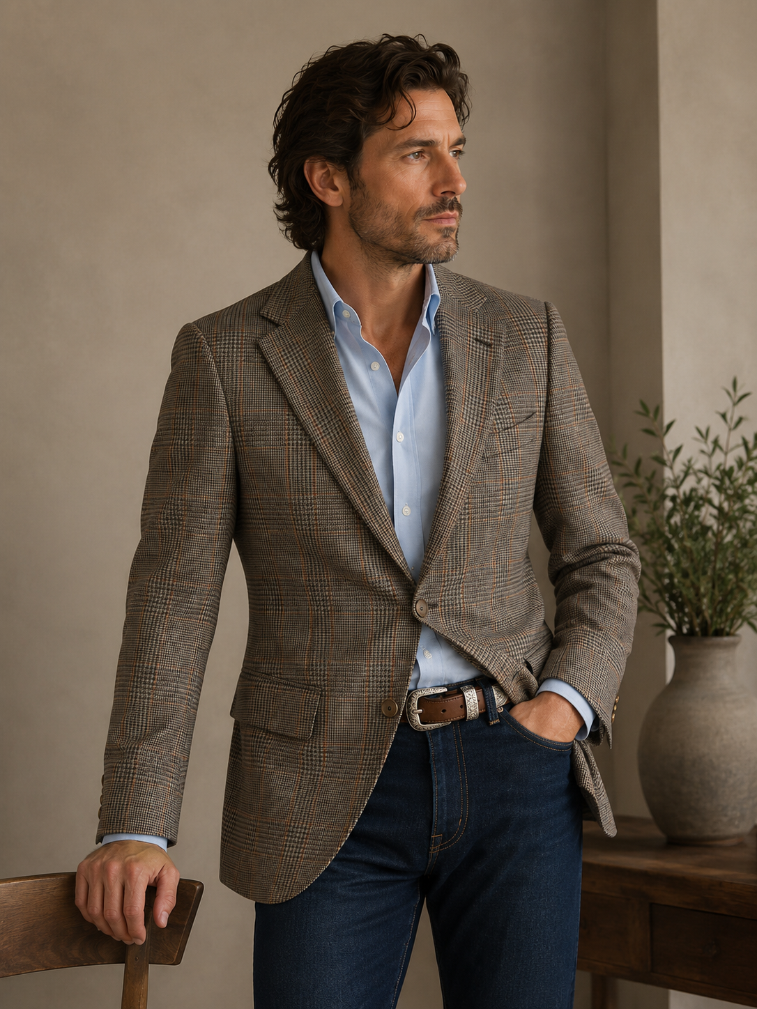 The Continental Sport Coat - Plaid